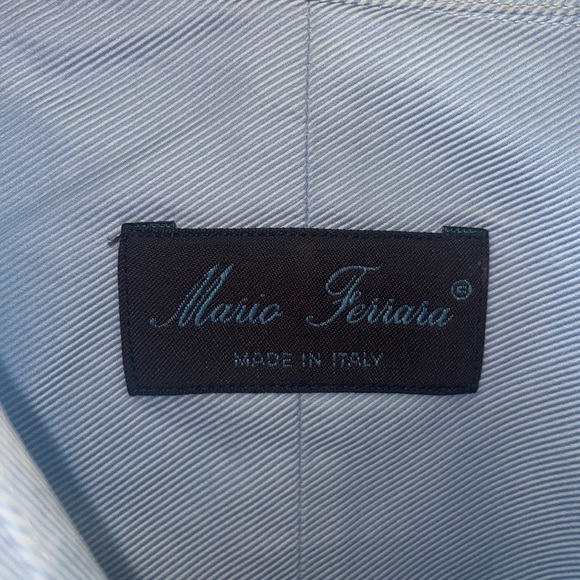 💙Mario Ferrara dress  shirt size 16 - Picture 2 of 8